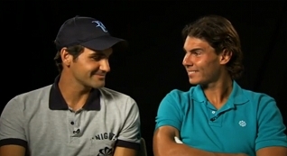 Roger Federer and Rafael Nadal - Roger Federer and Rafael Nadal Photo