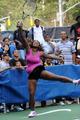 Serena and her bulky belly! - tennis photo