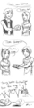 The real reason Katniss can't choose between Peeta and Gale - the-hunger-games fan art