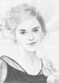 drawing - hermione-granger photo