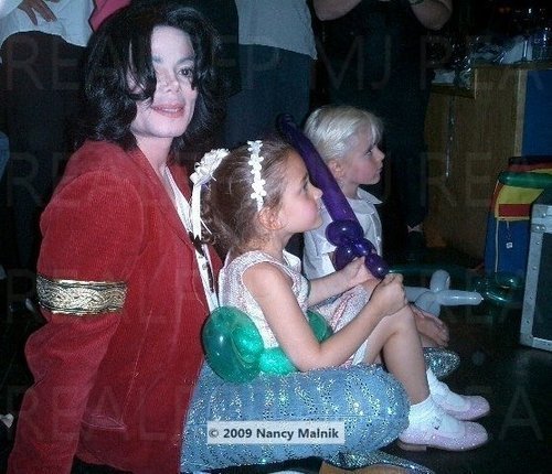 michael with prince and paris 