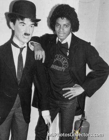  1979 Tony Prime (MJ As Chaplin) michael Jackson photoshoot