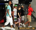 Arrival At Barbados Airport - justin-bieber photo