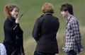 Behind the scenes - DH - harry-potter photo