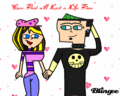 Duncan holding hands with Zoey!! - total-drama-island photo