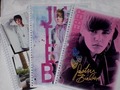 Justin Bieber Folders And Notebooks  - justin-bieber photo