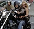 Shakira turns biker-chick in new music video - shakira photo