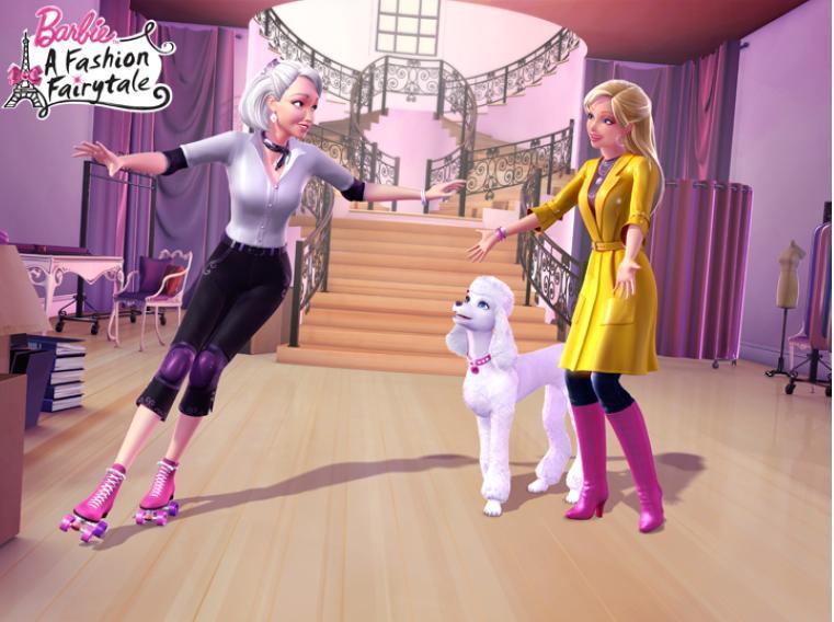Disney online streaming movie: watch barbie: a fashion fairytale.