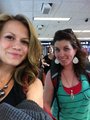 Joy and Amber on their way to SD - bethany-joy-lenz photo