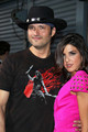 Robert Rodriguez & Electra Avellan @ LA Machete Premiere - 25 AUG  - machete photo