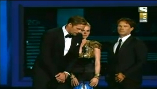  Emmy Awards 2010 - Alex, Anna and Stephen