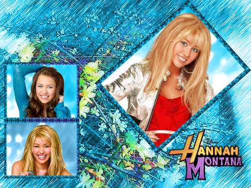  Hannah Montana season 3 exclusive FRAME VERSION fonds d’écran as a part of 100 days of hannah par Dj!!!