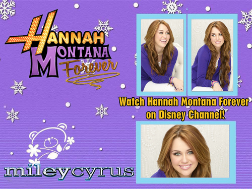 Hannah Montana season 4'ever EXCLUSIVE MILEY VERSION wallpapers as a part of 100 days of hannah!!!