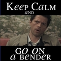 Keep Calm and go on a Bender - supernatural fan art