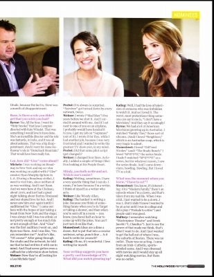  Lea in "The Hollywood Reporter" 27th August 2010