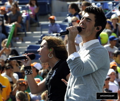  Performing at the Arthur Ashe Kids' jour concert