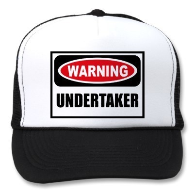  Undertaker cap, herufi kubwa