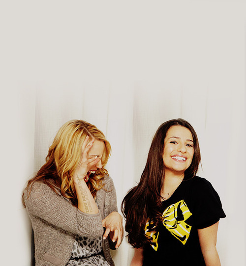 lea michele and dianna agron photo. ♥ - Lea Michele and Dianna