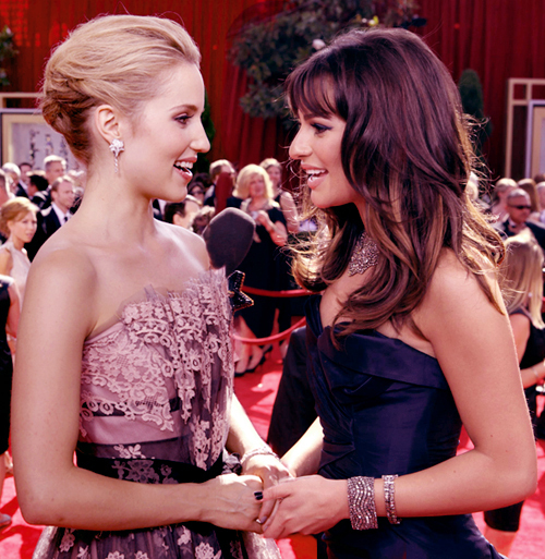 Lea+michele+and+dianna+agron+wallpaper