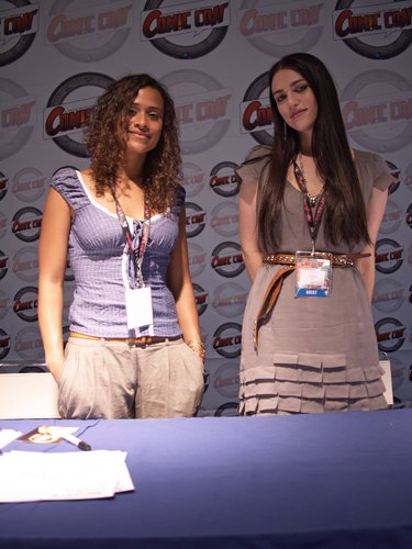Angel and Katie at French Comic Con