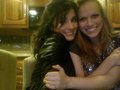 Joy with Shiri Appleby filming LUX - one-tree-hill photo