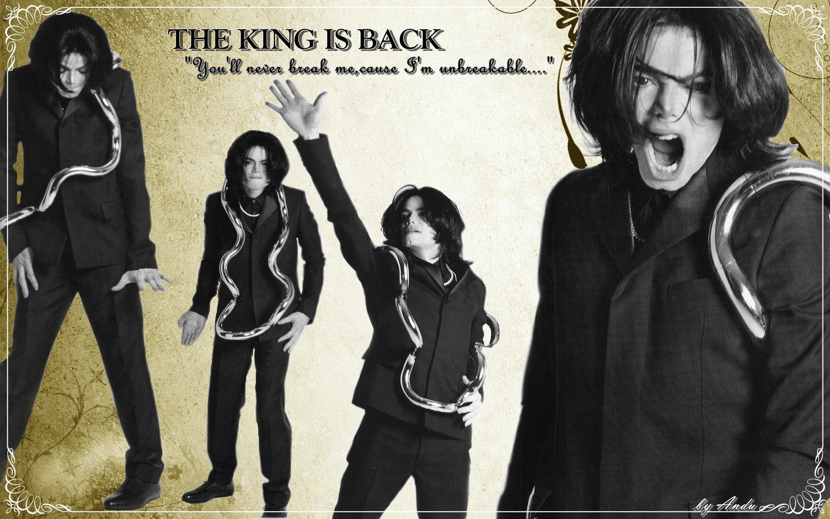 The King is Back! - Michael Jackson 2002 - 2009 Wallpaper (15267858) -  Fanpop