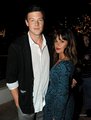 Lea and Cory @ Primiere Party of Season 2 - glee photo