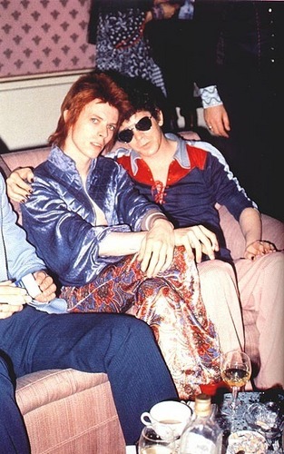  Lou Reed and David Bowie