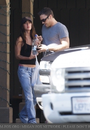 Megan & Brian out in Beverly Hills