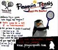 Penguin Tennis - penguins-of-madagascar fan art