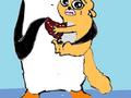 Skippa comforting Mort - penguins-of-madagascar fan art