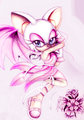 pretty in pink - R O U G E - rouge-the-bat fan art