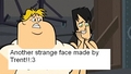 Another strange face of Trent - total-drama-island photo