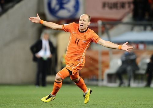 Arjen Robben Uruguay - Netherlands WM 2010