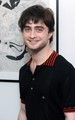 Daniel attended the charity art exhibit opening of The Big Issue, for friend and HP fellow-crew memb - harry-potter photo