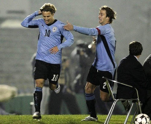 Diego Forlan & Diego Lugano - WM 2010