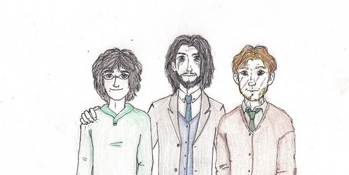  Harry, Sirius and Remus.
