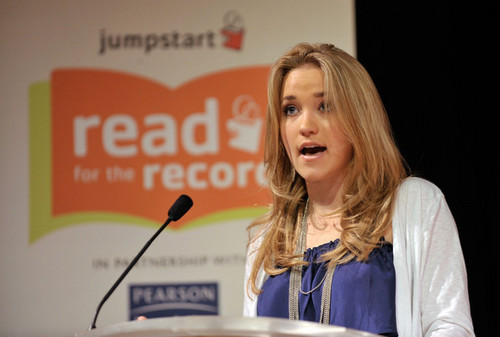  Jumpstart's Read for the Record at the LA Public 图书馆