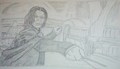 My drawing of Snape - severus-snape fan art