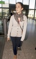 New pics of Emma arriving at Heathrow Airport. - harry-potter photo