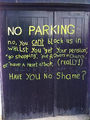 No Parking! - random photo