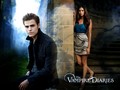 tv-couples - Stefan & Elena wallpaper