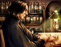 The Dark Mark Severus Snape (HBP) - harry-potter fan art