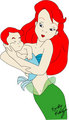if Ariel had a son - disney photo