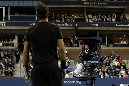  rafa argument with the referee!