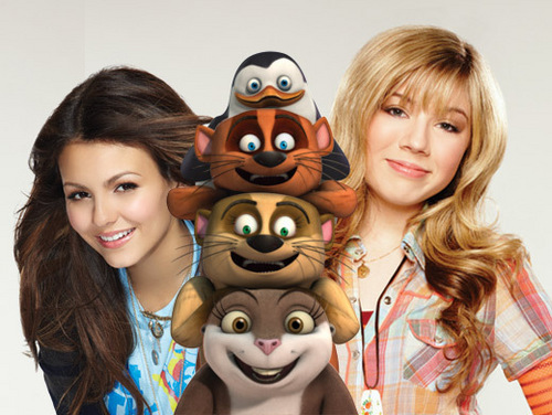  the badgers are Victoria justice and Jenette mccurdy