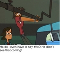 Alejandro just got hit by a pipe! - total-drama-island photo