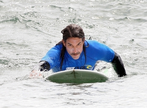  Anthony Kiedis Surfing