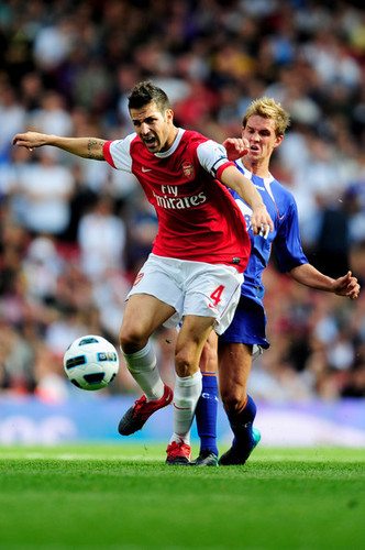  Cesc and Arsenal against Bolton Wanderers