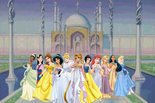  Дисней Princesses meet a different princess